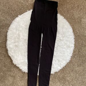 SPANX Red Hot Maternity Leggings Womens Size XL